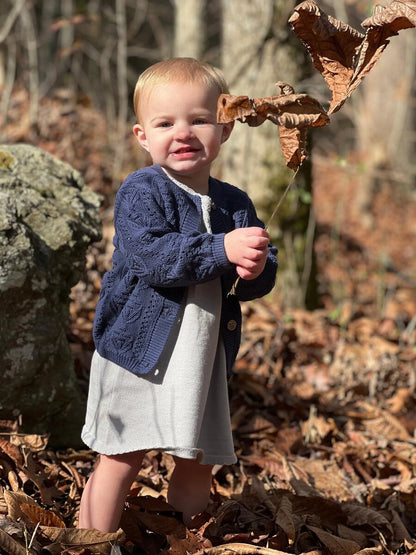 Ettie & H Penrose Cardigan – Navy