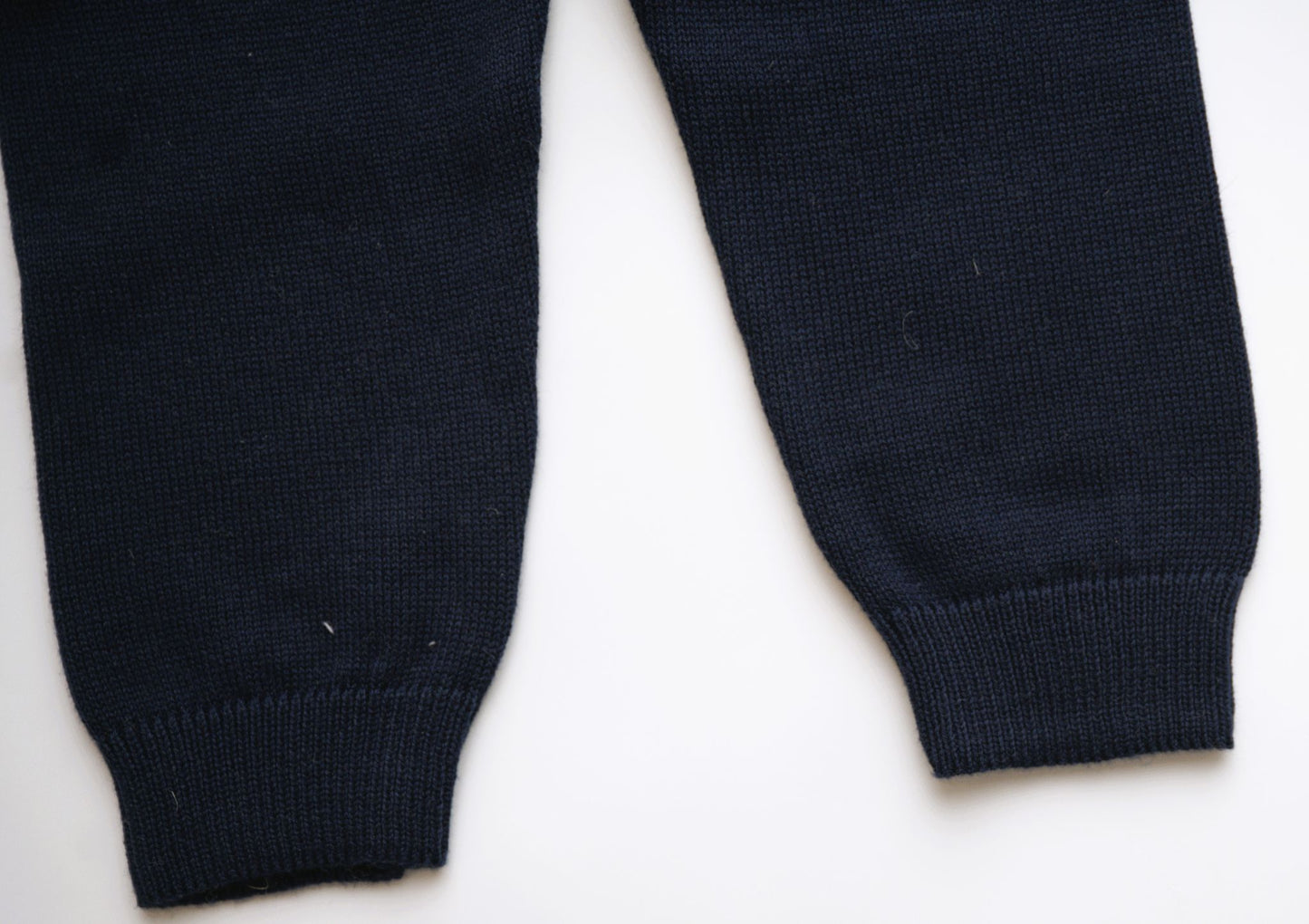 Viverano Organics Pocket Sweater Knit Baby Legging Pants (Organic Cotton) – Navy Blue