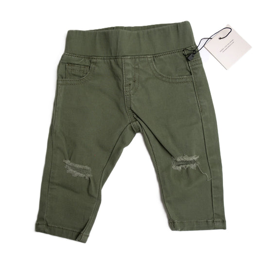 babysprouts, little boy, baby, toddler, olive, jeans, sage, green, rugged, worn, fall