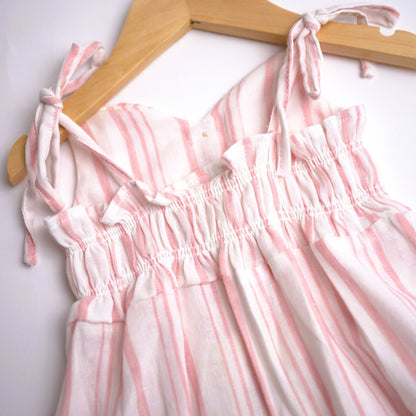 Vignette Penny Dress - Pink Stripe