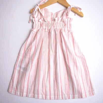 Vignette Penny Dress - Pink Stripe