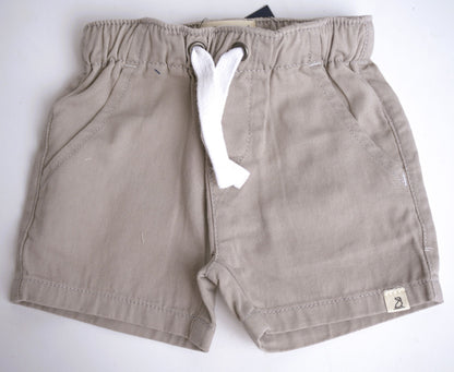Me & Henry Hugo Twill Shorts - Pale Grey