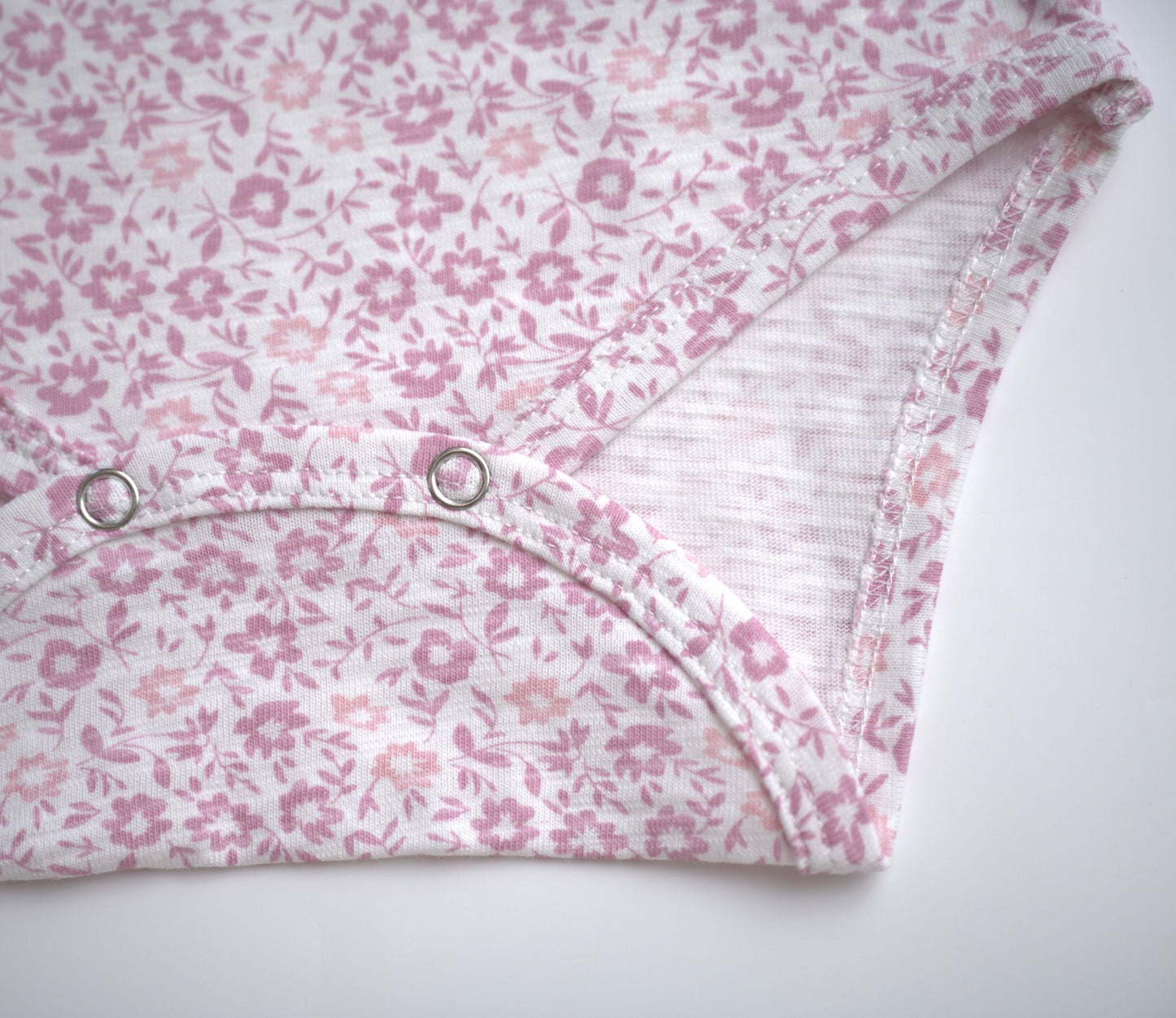 Vignette Amber Onesie - Pink Ditsy Floral