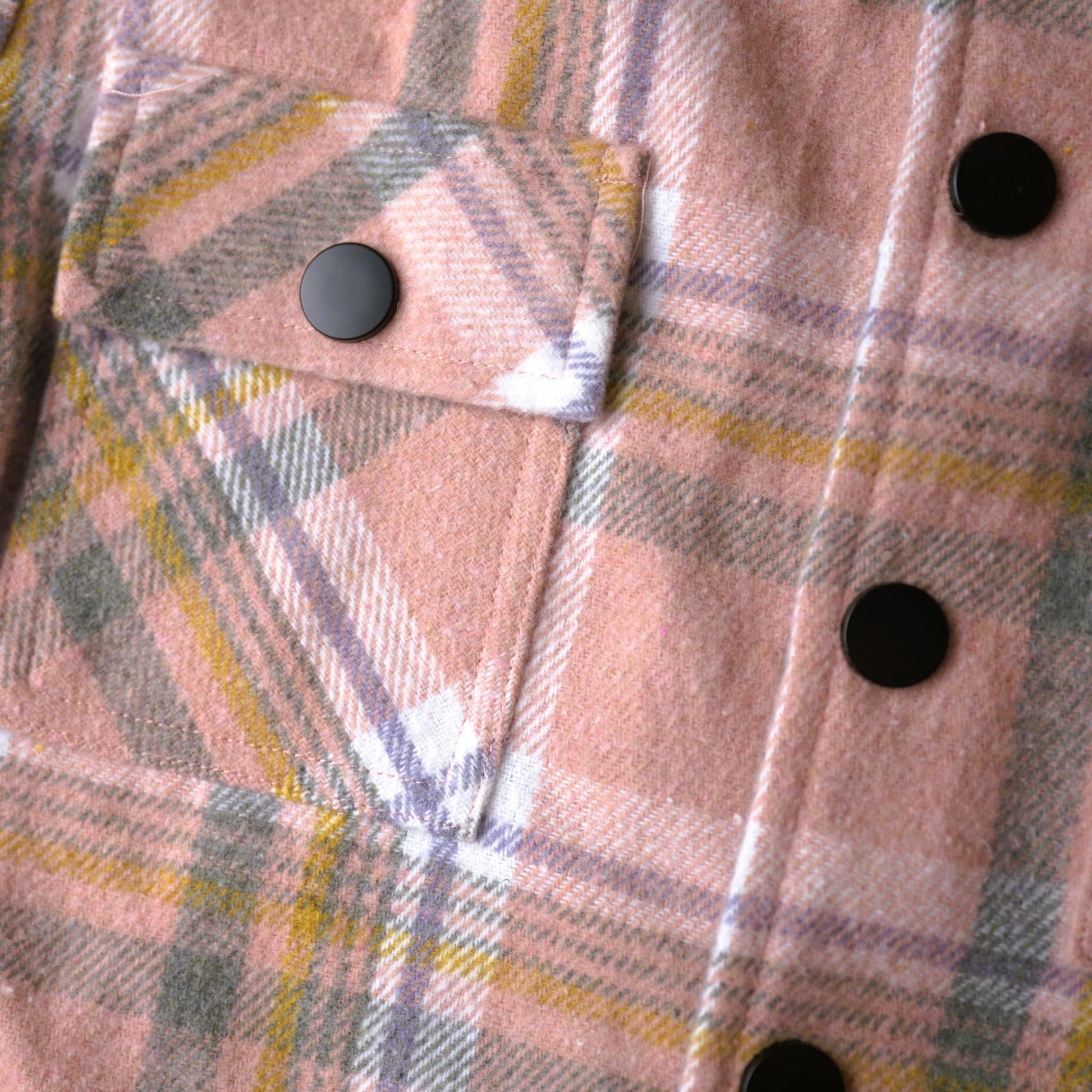 babysprouts, cottons, flannel, pink, shacket, coat, hooded, grey, girl, toddler, fall, coat