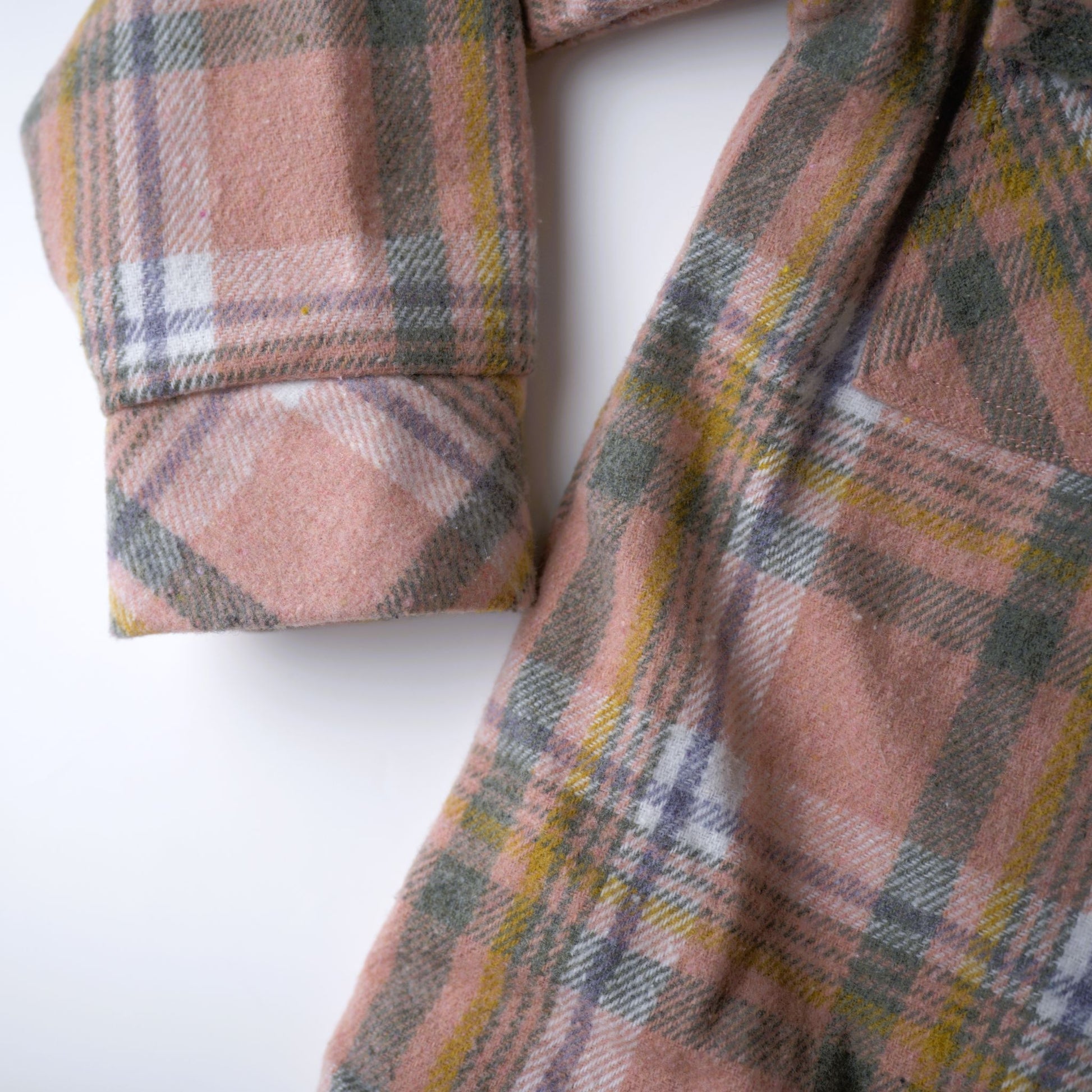 babysprouts, cottons, flannel, pink, shacket, coat, hooded, grey, girl, toddler, fall, coat