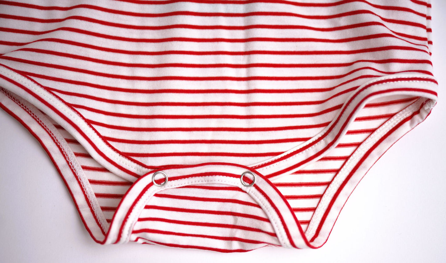 Me & Henry Jetty Polo Jersey Onesie – Red/White