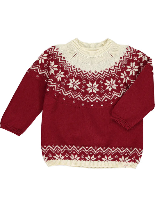 me and Henry, red, igloo, sweater, little boy, toddler, holiday, christmas, boy, winter
