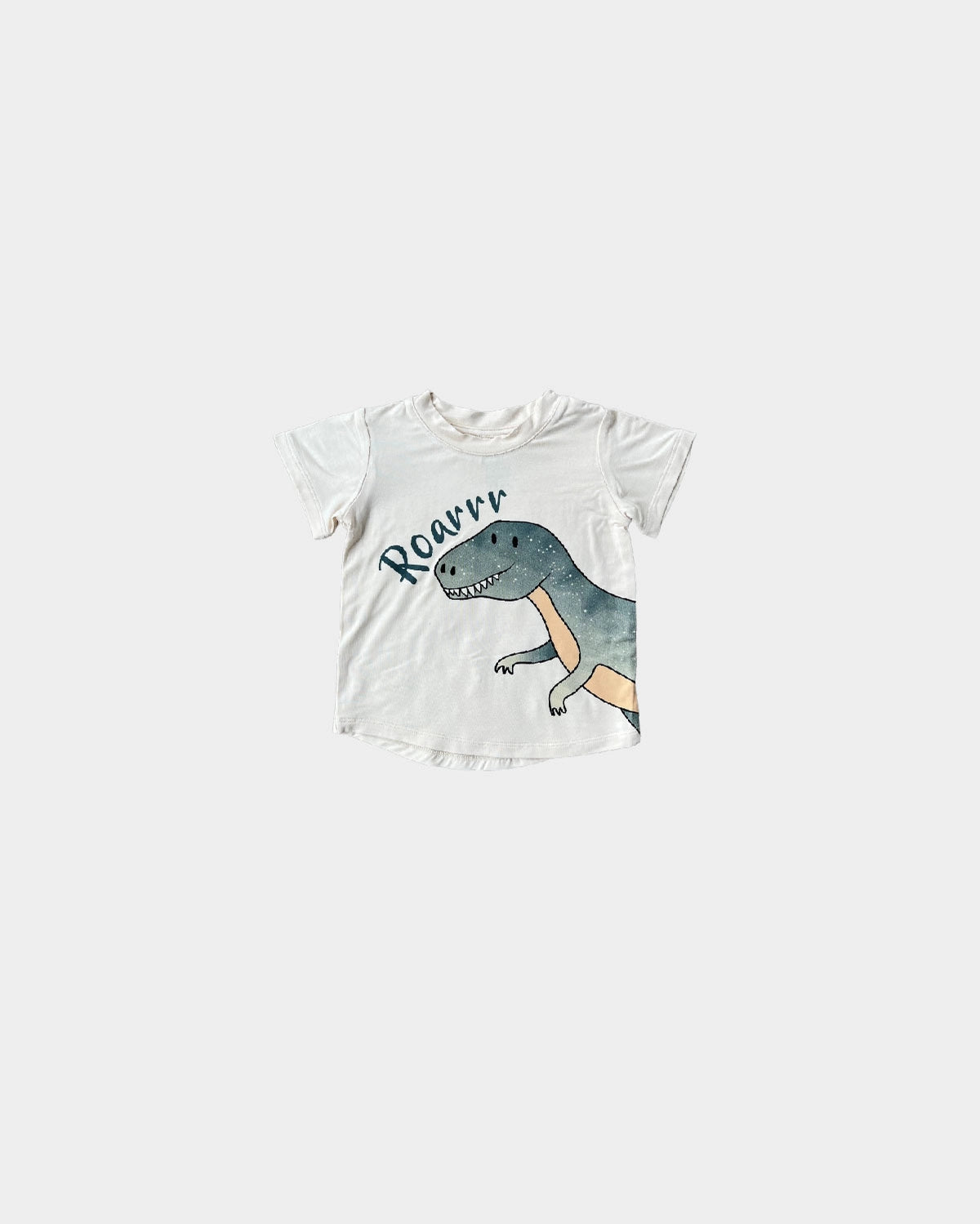 bamboo cotton dino roar tee shirt baby sprouts