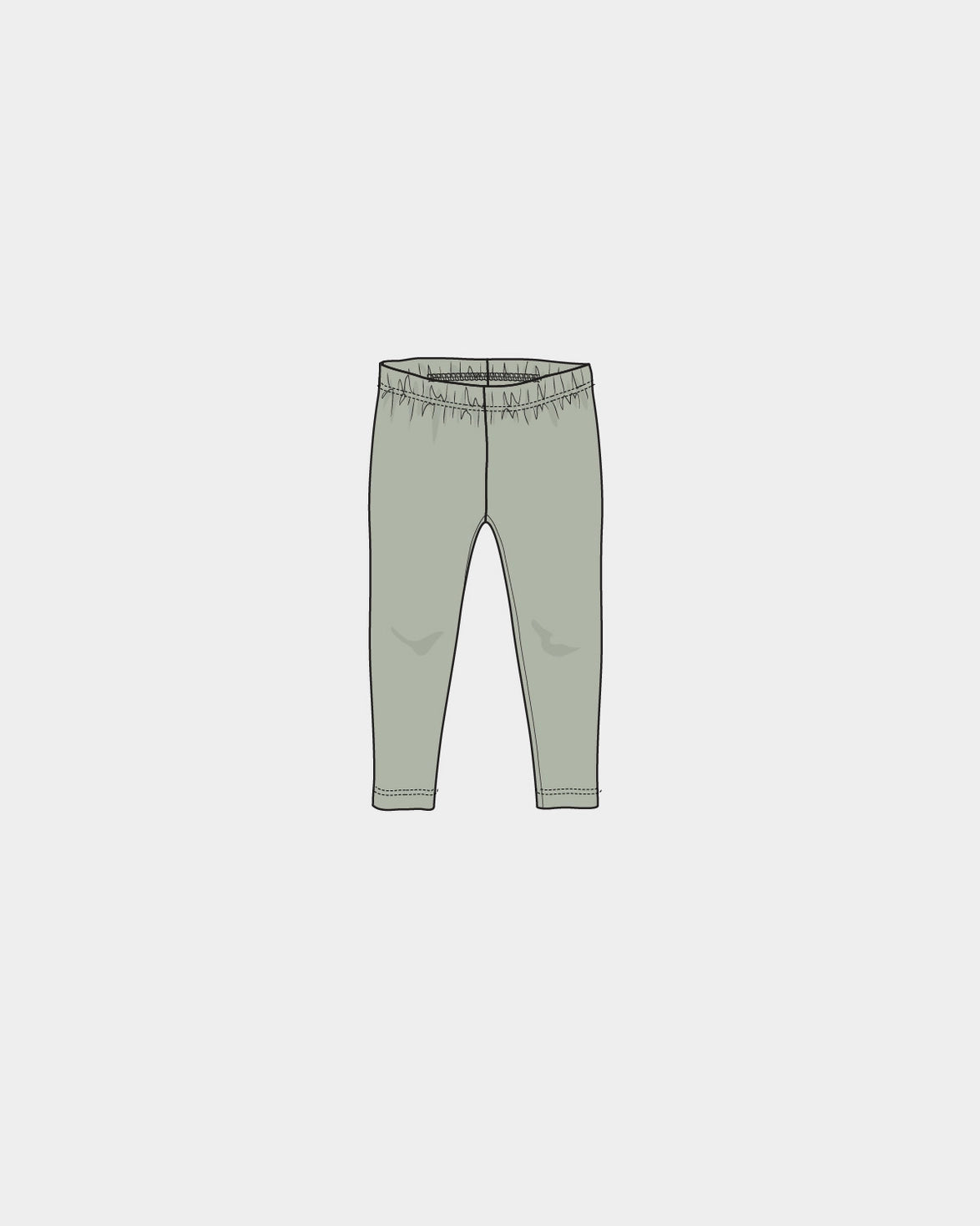 babysprouts, bamboo cotton, sage, leggings, girls, pants, toddler, baby