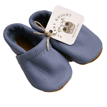 Starry Knight Design Spring Leather Loafers Baby Booties  Toddler Shoes Moccasin Big Sky