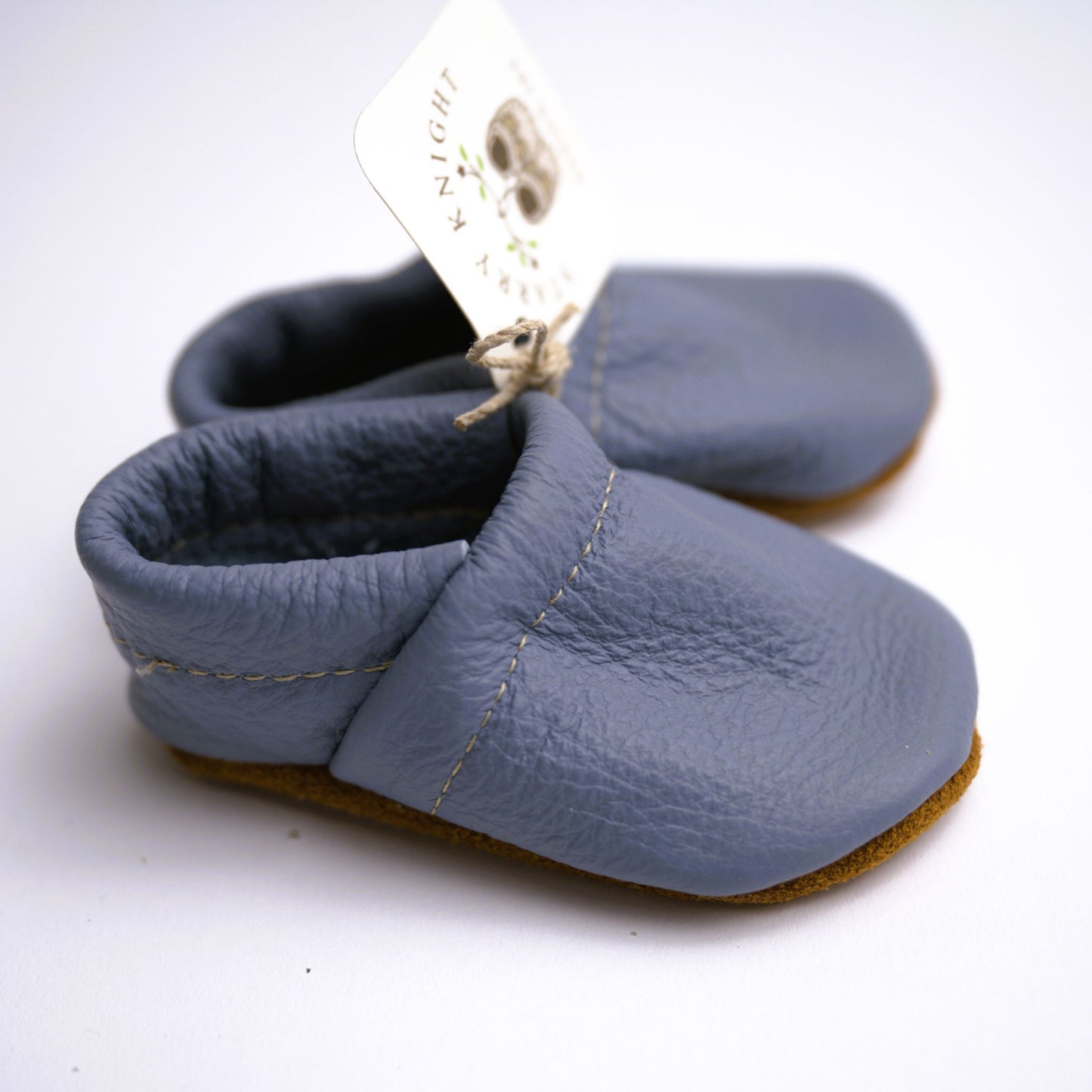 Starry Knight Design Spring Leather Loafers Baby Booties  Toddler Shoes Moccasin Big Sky