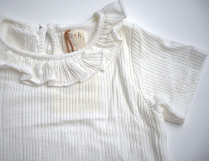 ettie + h Sophia Shirt - White