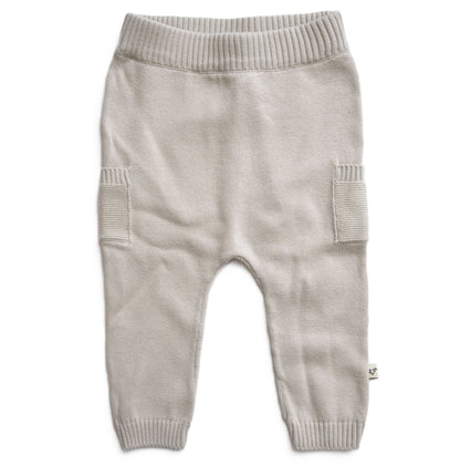 Viverano Organics Stone Side Pocket Sweater Knit Pants
