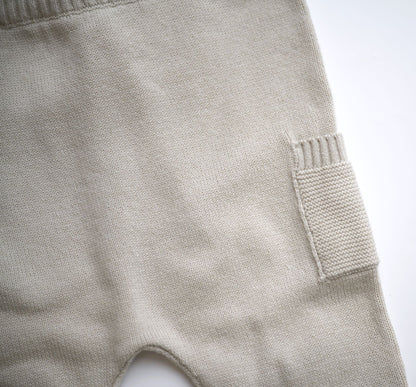Viverano Organics Stone Side Pocket Sweater Knit Pants