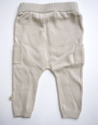 Viverano Organics Stone Side Pocket Sweater Knit Pants
