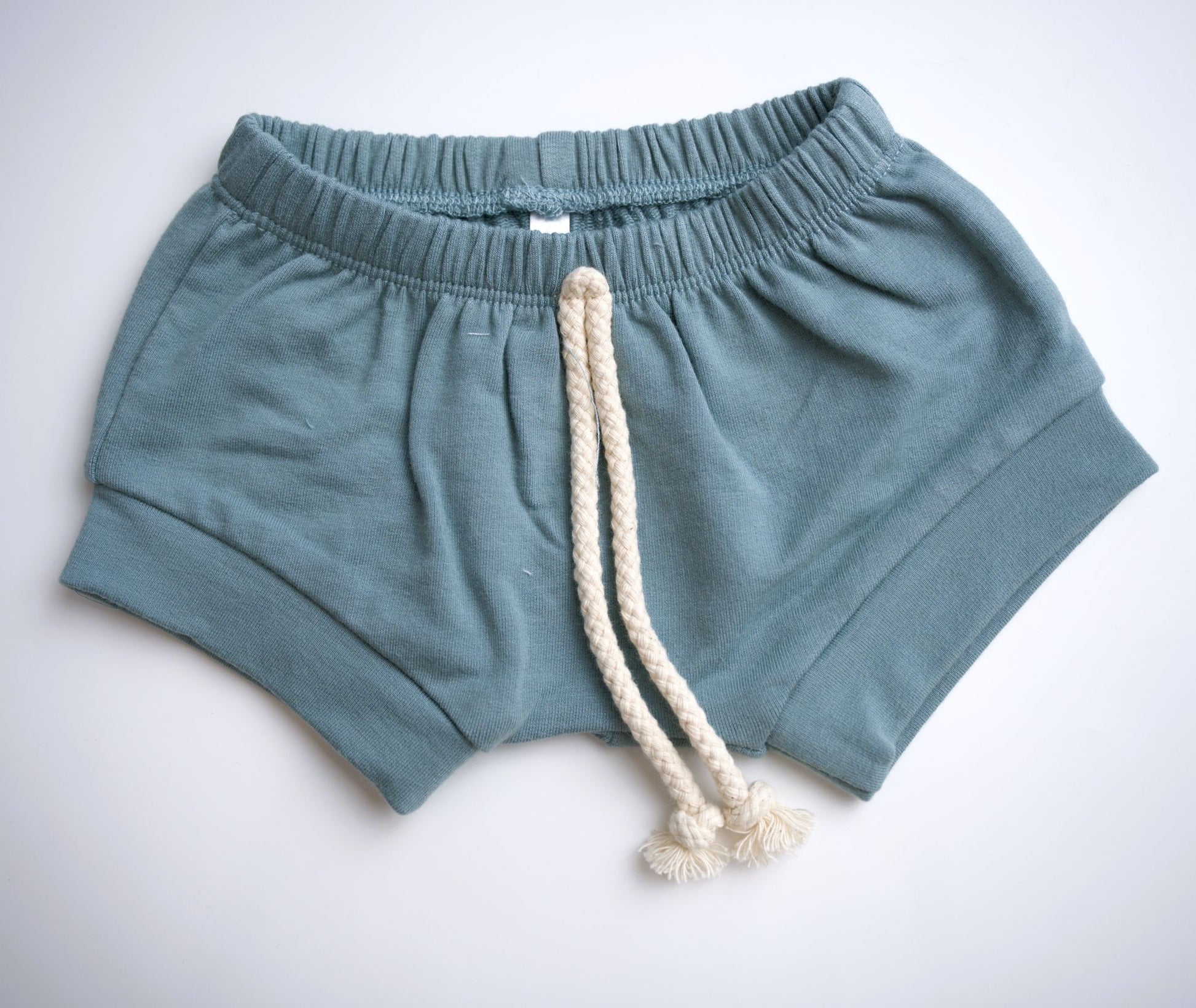 blue boy's girl's shorts drawstring summer