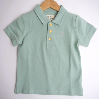 Me & Henry Starboard Polo – Sage