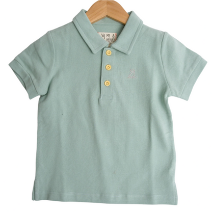 Me & Henry Starboard Polo – Sage