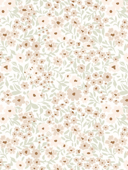 Makemake Organics Organic Flutter Bubble Onesie - Summer Floral