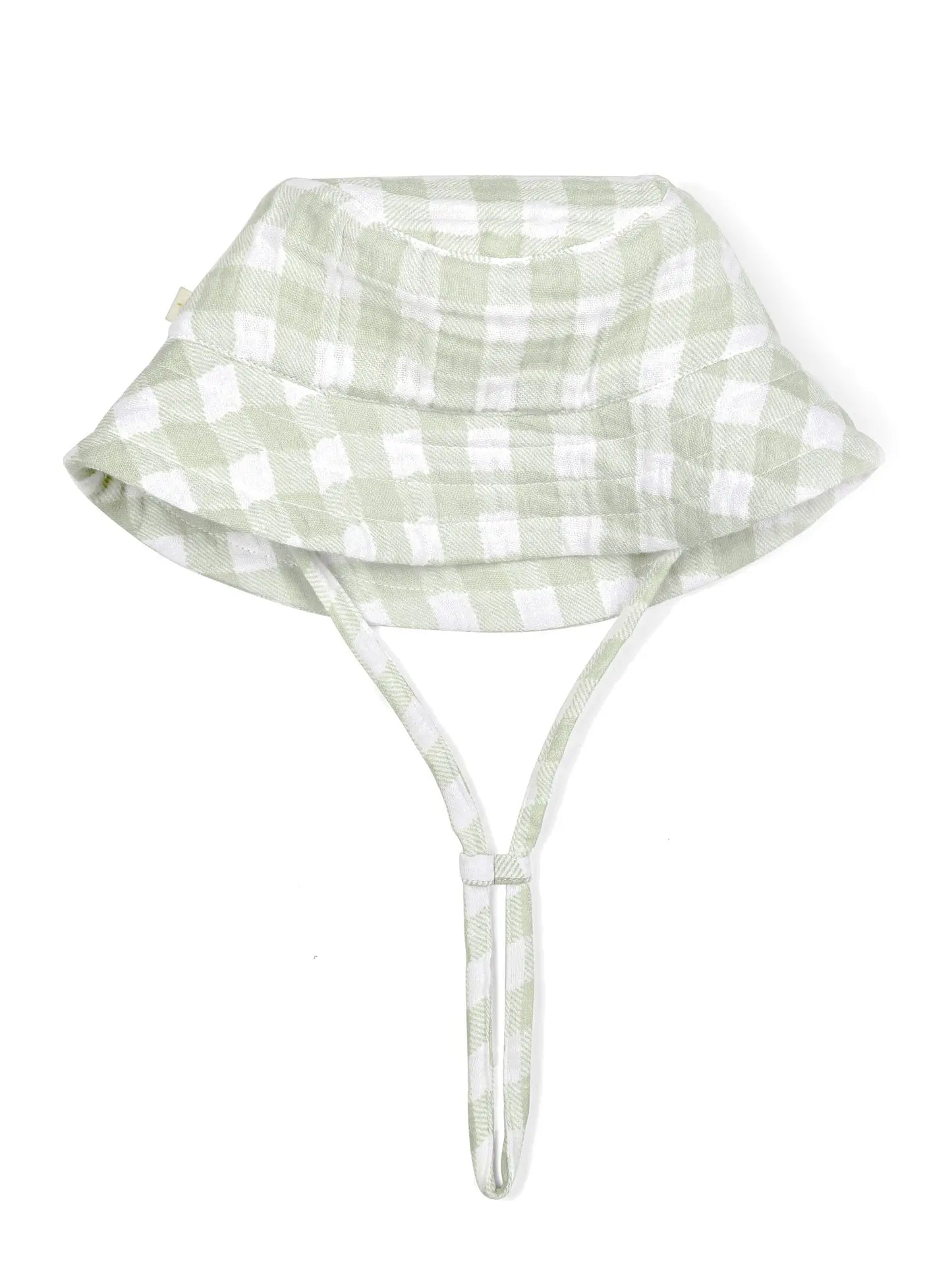 Makemake Organics Organic Bucket Sun Hat – Gingham