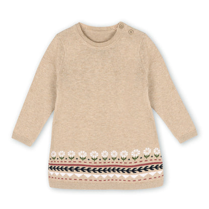 viverano, knit, sweater dress, fall, infant, girls