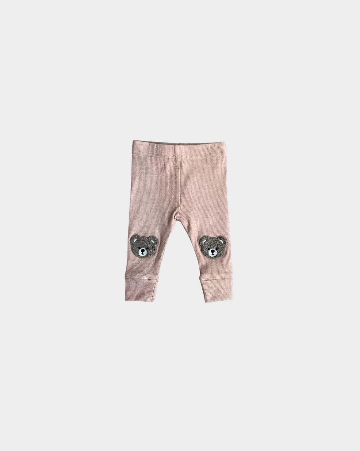 babysprouts, bamboo cotton, tan, leggings, joggers, baby, boy, bears