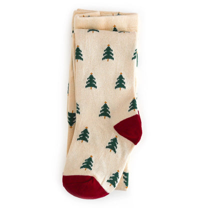 Little Stocking Co. Tree Farm Knit Tights