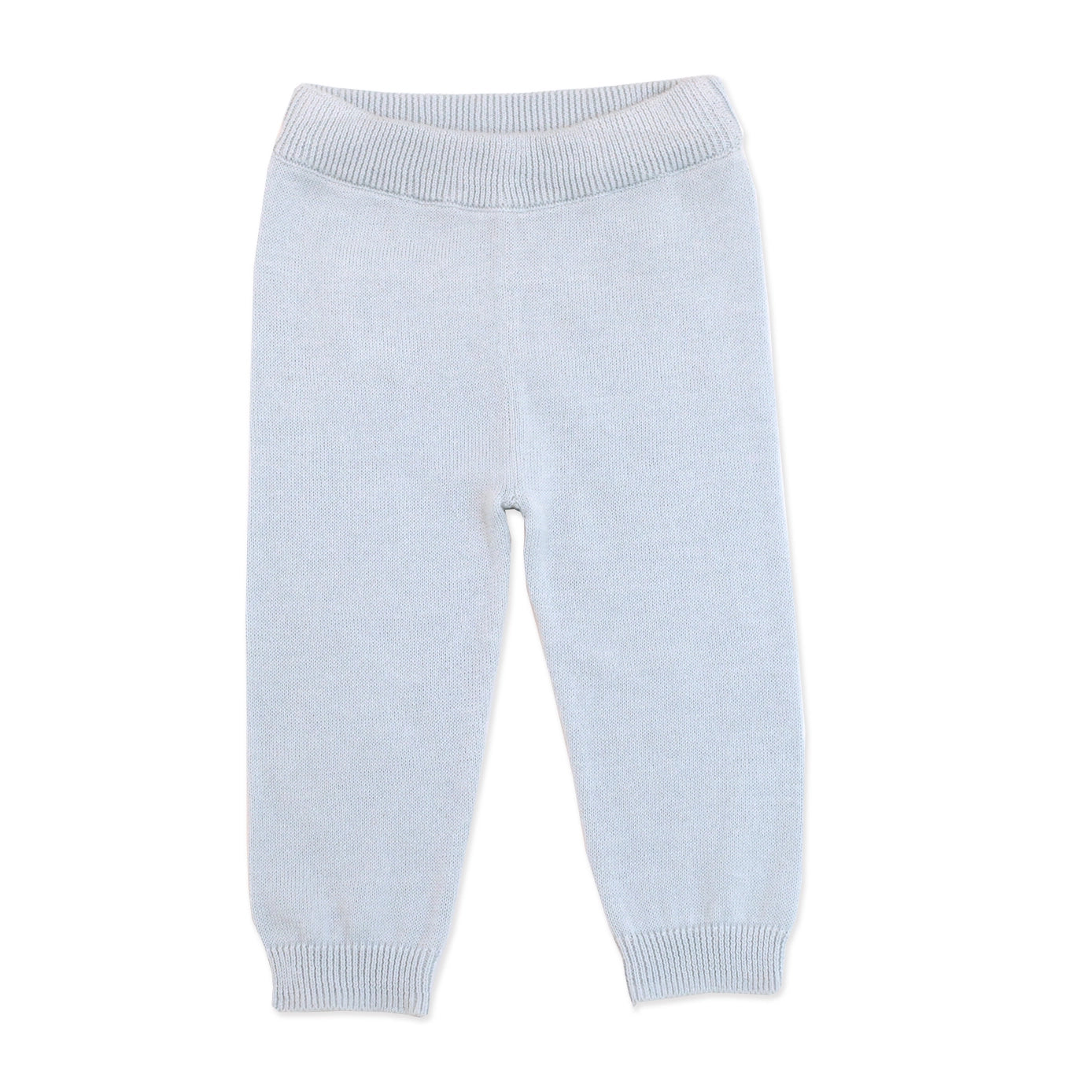 viverano light blue knit sweater pants joggers baby boy