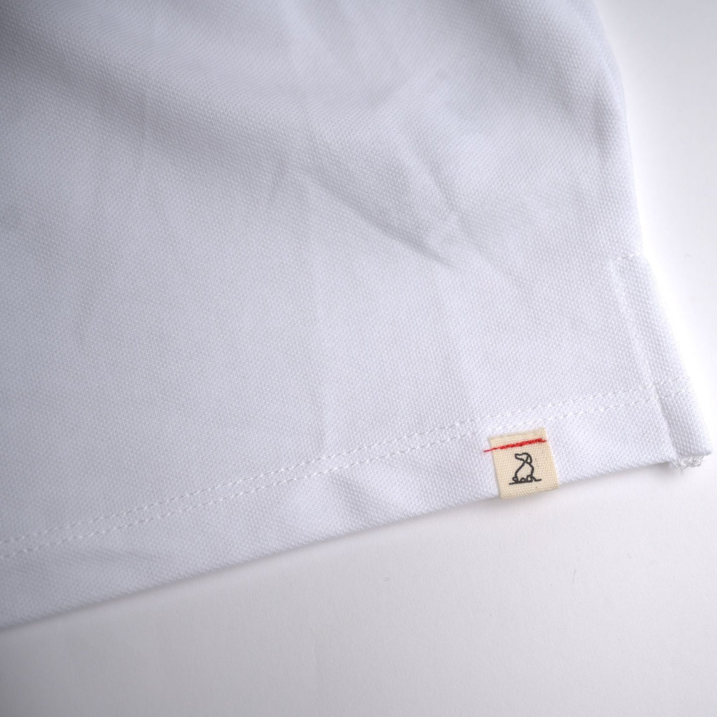 Me & Henry Shipping Pique Polo – White